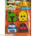 Star Wars Puzzle Erasers Set Includes 4 Puzzle Erasers by Lucas Films B011QISPVA